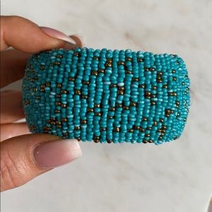 Beaded Bangle Bracelet